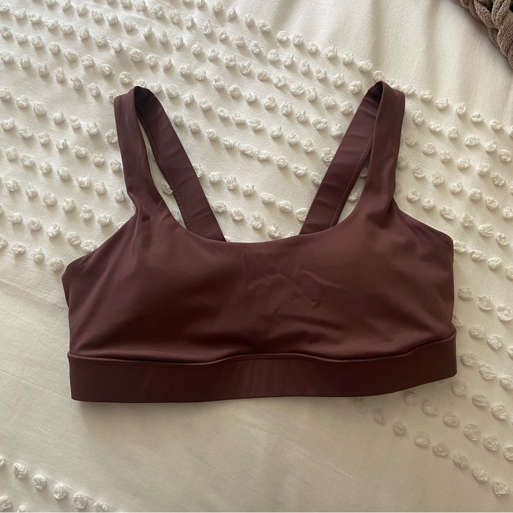 Vuori Maroon Women’s Sports Bra